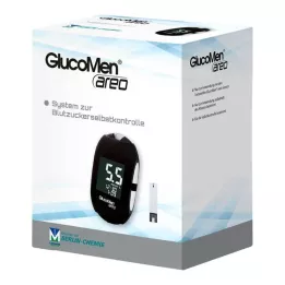 GLUCOMEN areo blodsukkermåler sæt mmol/l, 1 stk