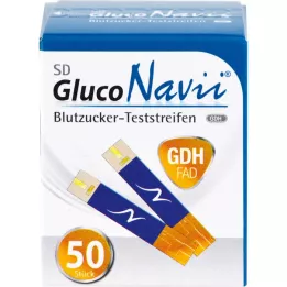 SD GlucoNavii GDH Blodsukker-teststrimler, 1X50 stk