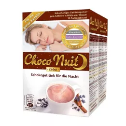 CHOCO NUIT Godnat-chokoladedrikpulver, 20 stk