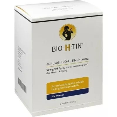 MINOXIDIL BIO-H-TIN Pharma 50 mg/ml Spray Lsg., 3X60 ml