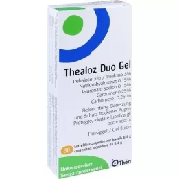 THEALOZ Duo Eye Gel, 30X0,4 g