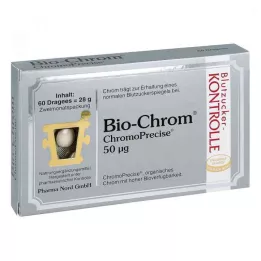 BIO-CHROM ChromoPrecise 50 μg Pharma Nord overtrukne tabletter, 60 stk
