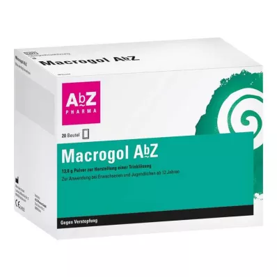 Macrogol AbZ pulver til fremstilling af oral opløsning, 20 stk