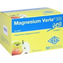 MAGNESIUM VERLA 300 æblegranulat, 50 stk