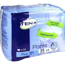 TENA PANTS plus XS 50-70 cm ConfioFit-engangsbukser, 14 stk
