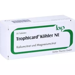 TROPHICARD Köhler NE Tabletter, 50 stk