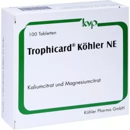 TROPHICARD Köhler NE Tabletter, 100 stk