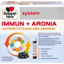 DOPPELHERZ Immun+Aronia-systemampuller, 30 stk