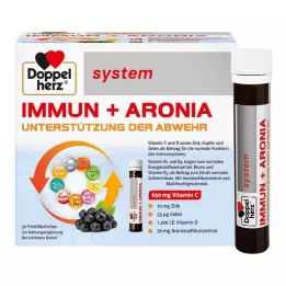 DOPPELHERZ Immun+Aronia-systemampuller, 30 stk