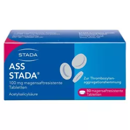 ASS STADA 100 mg enterotabletter, 50 stk