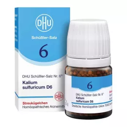 BIOCHEMIE DHU 6 Kalium sulphuricum D 6 kugler, 10 g