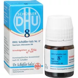 BIOCHEMIE DHU 8 Natrium chloratum D 6 kugler, 10 g