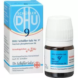 BIOCHEMIE DHU 9 Natrium phosphoricum D 6 kugler, 10 g