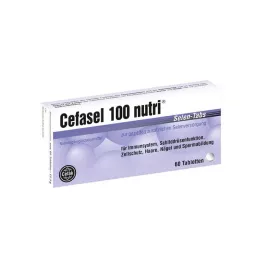 CEFASEL 100 nutri selen tabs, 60 stk