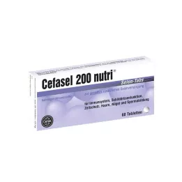 CEFASEL 200 nutri selen tabs, 60 stk