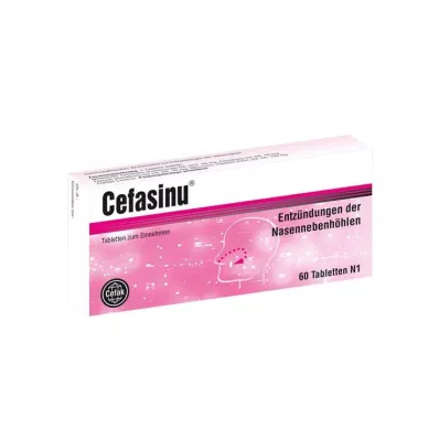 Cefasinu tabletter, 60 stk