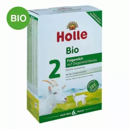 HOLLE Økologisk eftermælk 2 baseret på gedemælkspulver, 400 g