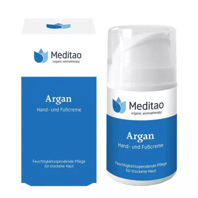 Meditao Argan hånd- og fodcreme, 50 ml