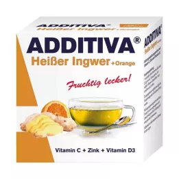 ADDITIVA Varm ingefær + appelsinpulver, 120 g