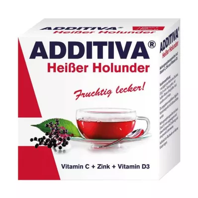 ADDITIVA Varmt hyldebærpulver, 100 g