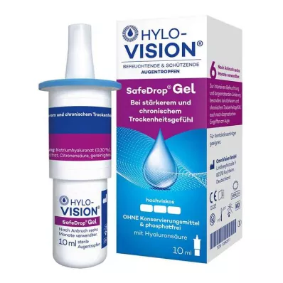 HYLO-VISION SafeDrop Gel øjendråber, 10 ml