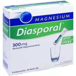 MAGNESIUM DIASPORAL 300 mg granulat, 20 stk