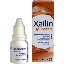 XAILIN Hydrate øjendråber, 10 ml