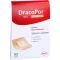 DRACOPOR Sårbandage 3,8x3,8 cm steril hudfarvet, 10 stk