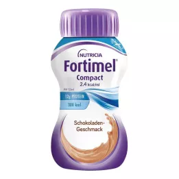 Fortimel Compact 2.4 chokoladesmag, 4X125 ml