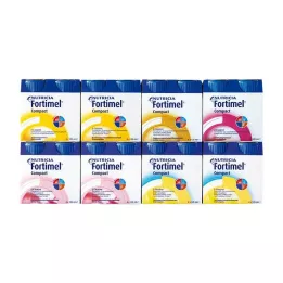 FORTIMEL Kompakt 2.4 blandekarton 8X4X125 ml