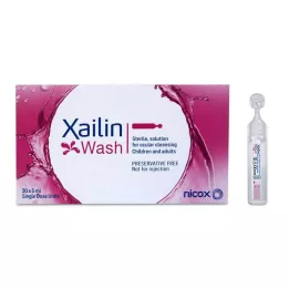 XAILIN Øjenskyllevæske i enkeltdoser, 20X5 ml