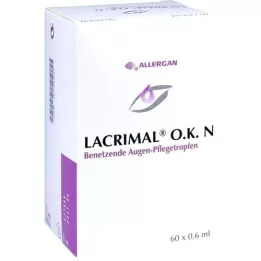 LACRIMAL O.K. N øjendråber, 60X0,6 ml