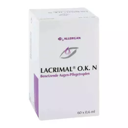 Lacrimal O.k.N øjendråber (60x0,6 ml)