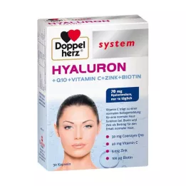 DOPPELHERZ Hyaluron-systemkapsler, 30 stk