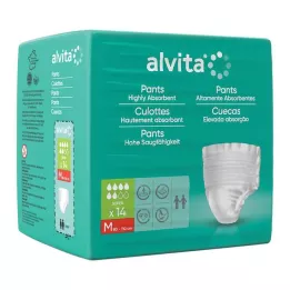 ALVITA Inkontinensbukser super medium, 14 stk