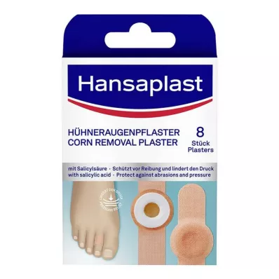 Hansaplast majsplaster, 8 stk