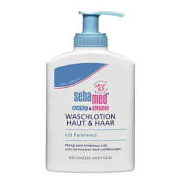 SEBAMED BABY &amp; KIND Hudvaskelotion &amp; Hår, 200 ml