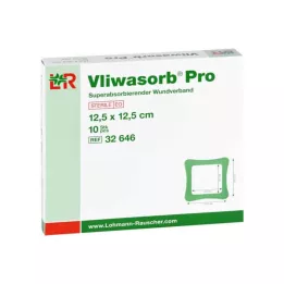 VLIWASORB Pro superabsorb.comp.sterile 12,5x12,5 cm, 10 stk
