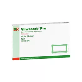 VLIWASORB Pro superabsorb.comp.sterile 12,5x22,5 cm, 10 stk