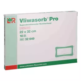 VLIWASORB Pro superabsorb.comp.sterile 22x32 cm, 10 stk