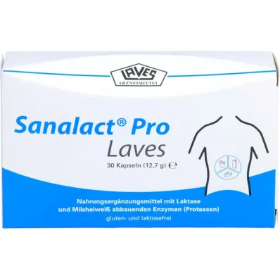 SANALACT Pro Laves kapsler, 30 stk