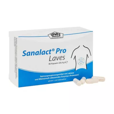 SANALACT Pro Laves kapsler, 60 stk