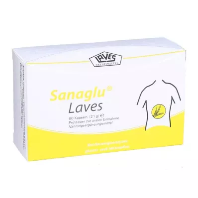 SANAGLU Laves-kapsler, 60 kapsler