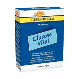 GESUNDHAUS Glucose Vital-tabletter, 90 kapsler