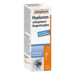 HYALURON-RATIOPHARM Øjendråber, 10 ml