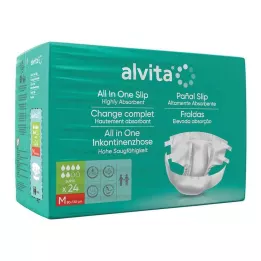 ALVITA Alt-i-et inkontinensbukser super medium day, 24 stk