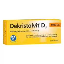 DEKRISTOLVIT D3 4.000 I.U. tabletter, 30 stk