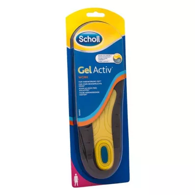 SCHOLL GelActiv indlægssåler Work kvinder str. 38-42, 2 stk