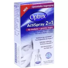 OPTREX ActiSpray 2in1 til tørre+irriterede øjne, 10 ml