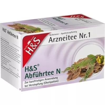 H&amp;S Afførende te N filterpose, 20X1,0 g